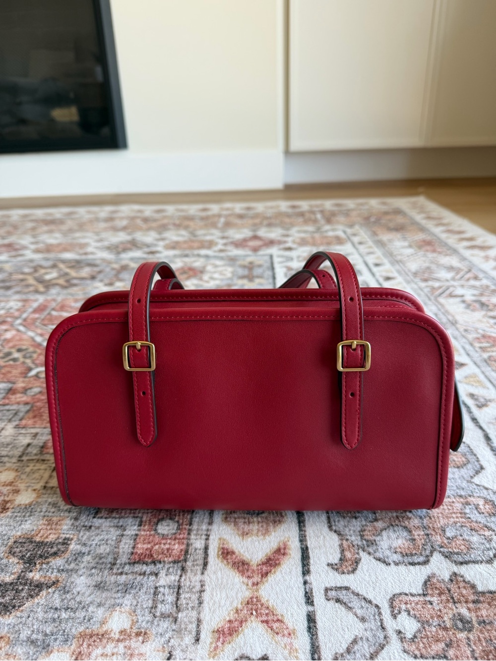 Coach Swing Zip Bag - Ruby/Red - Picture 3 of 7